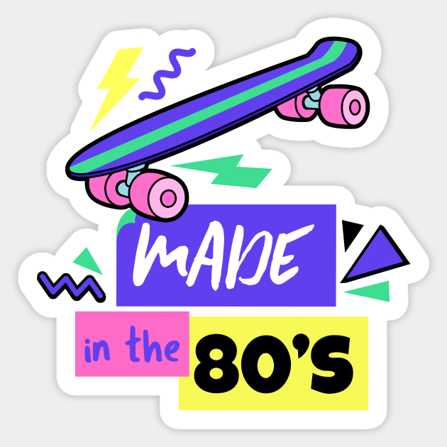 Made in the 80's - 80's Gift Sticker by WizardingWorld